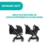 Chicco We Bebek Arabası Black