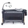 Prego 8069 Elips Plus Anne Yanı Oyun Parkı 70x120 cm Gri