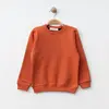Bebolly Sweatshirt Basic Üç İplik Şardonsuz Kiremit