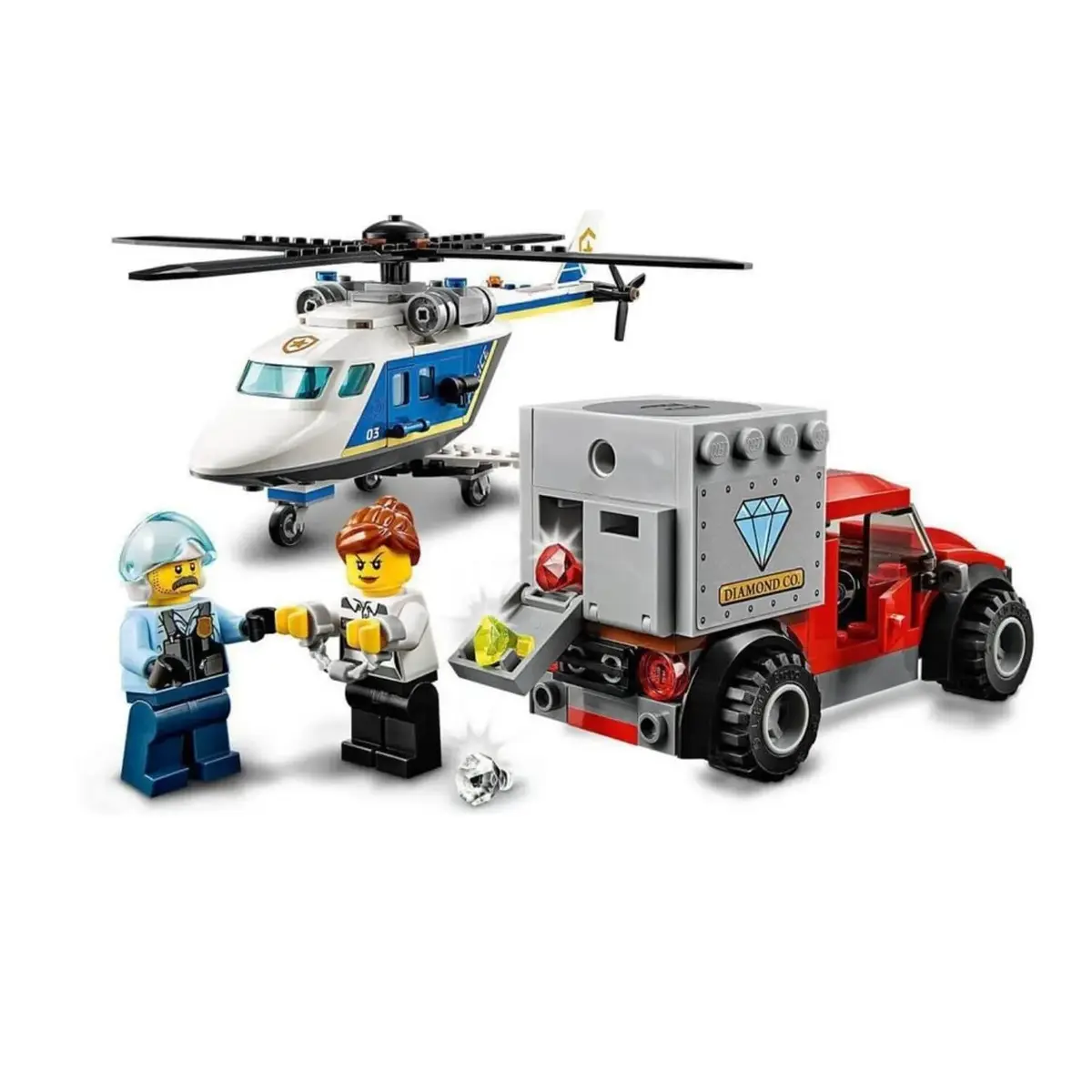 LEGO City Polis Helikopteri Takibi 60243