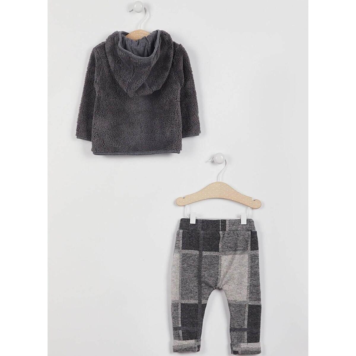 U.S. Polo 2li Takım Uzun Kol Gri