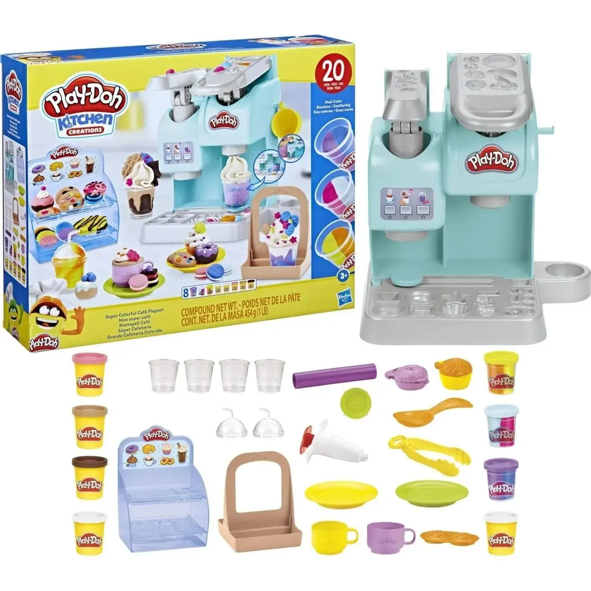 Hasbro Play Doh Süper Renkli Kafe Set