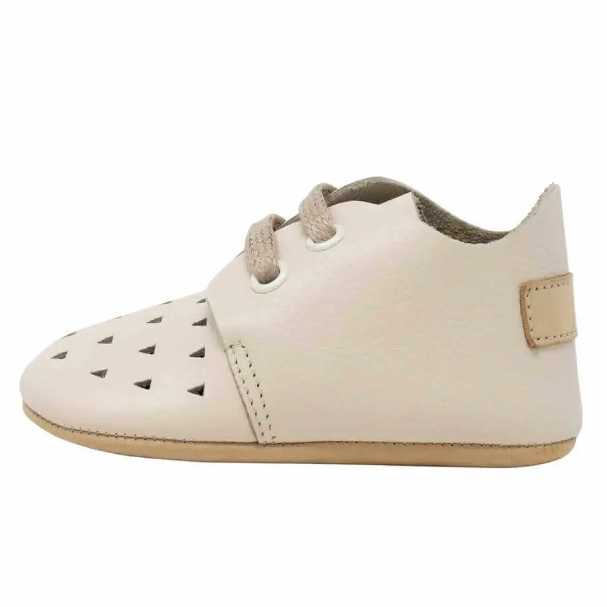 Ella Bonna Bebek Ayakkabısı Hakiki Deri Kum Beji