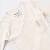 Bibaby Organik Body Kruvaze Eldivenli Soft Modal Ekru