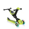 Globber Go Up Deluxe Işıklı Scooter Yeşil