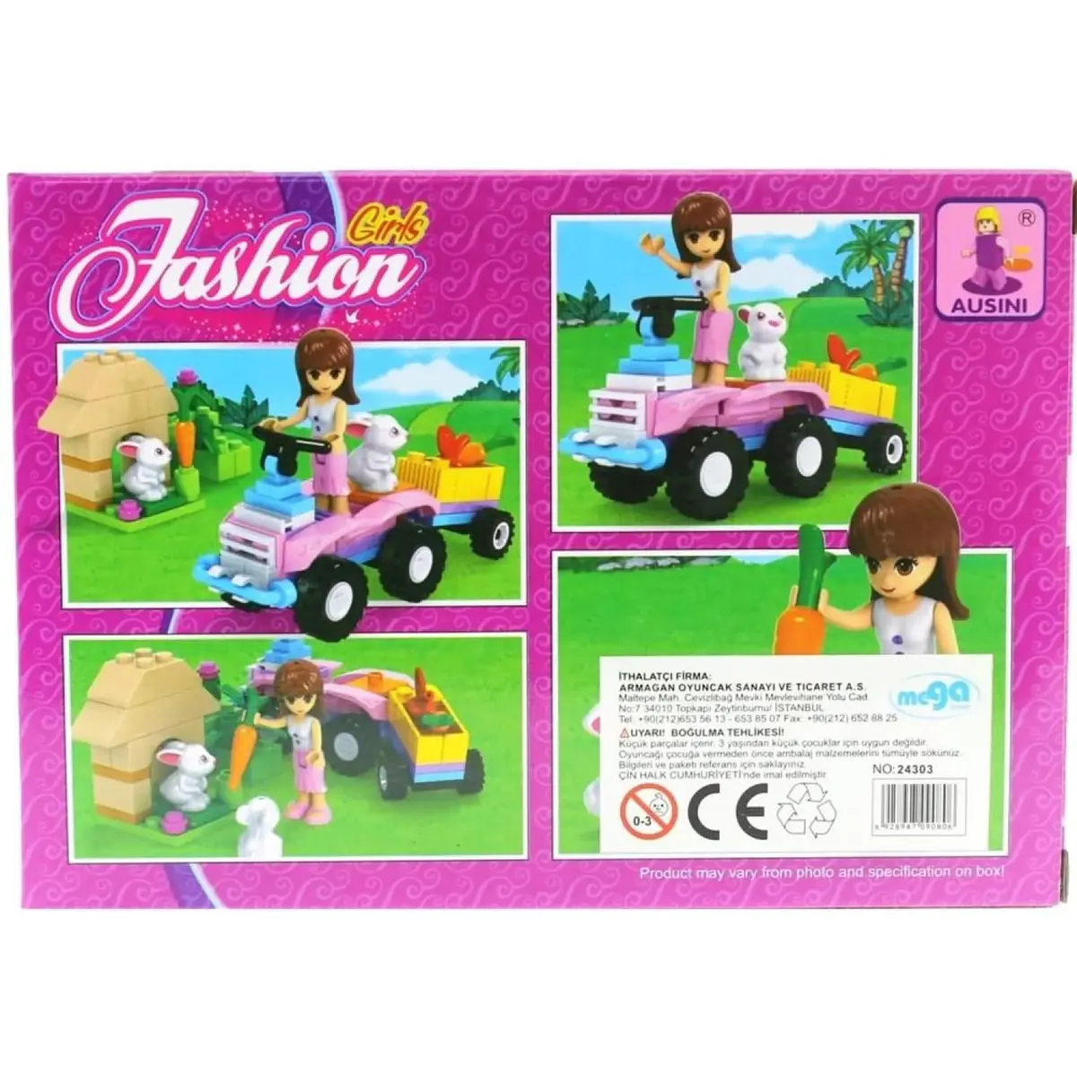 Ausini Fashion Seti 86 Parça