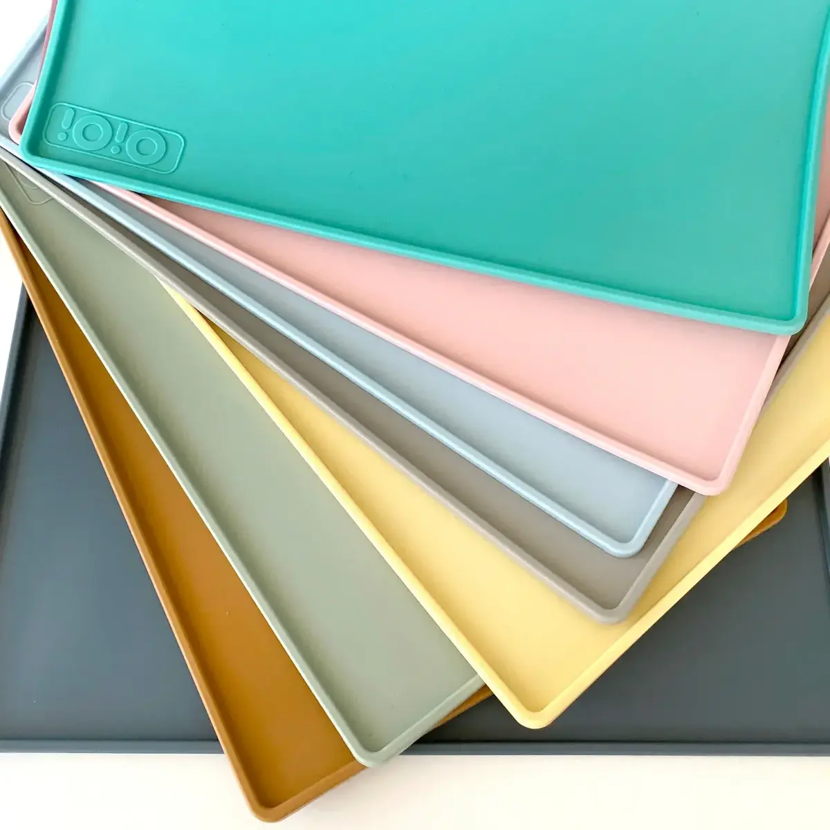 OiOi Silikon Mat Aqua Green