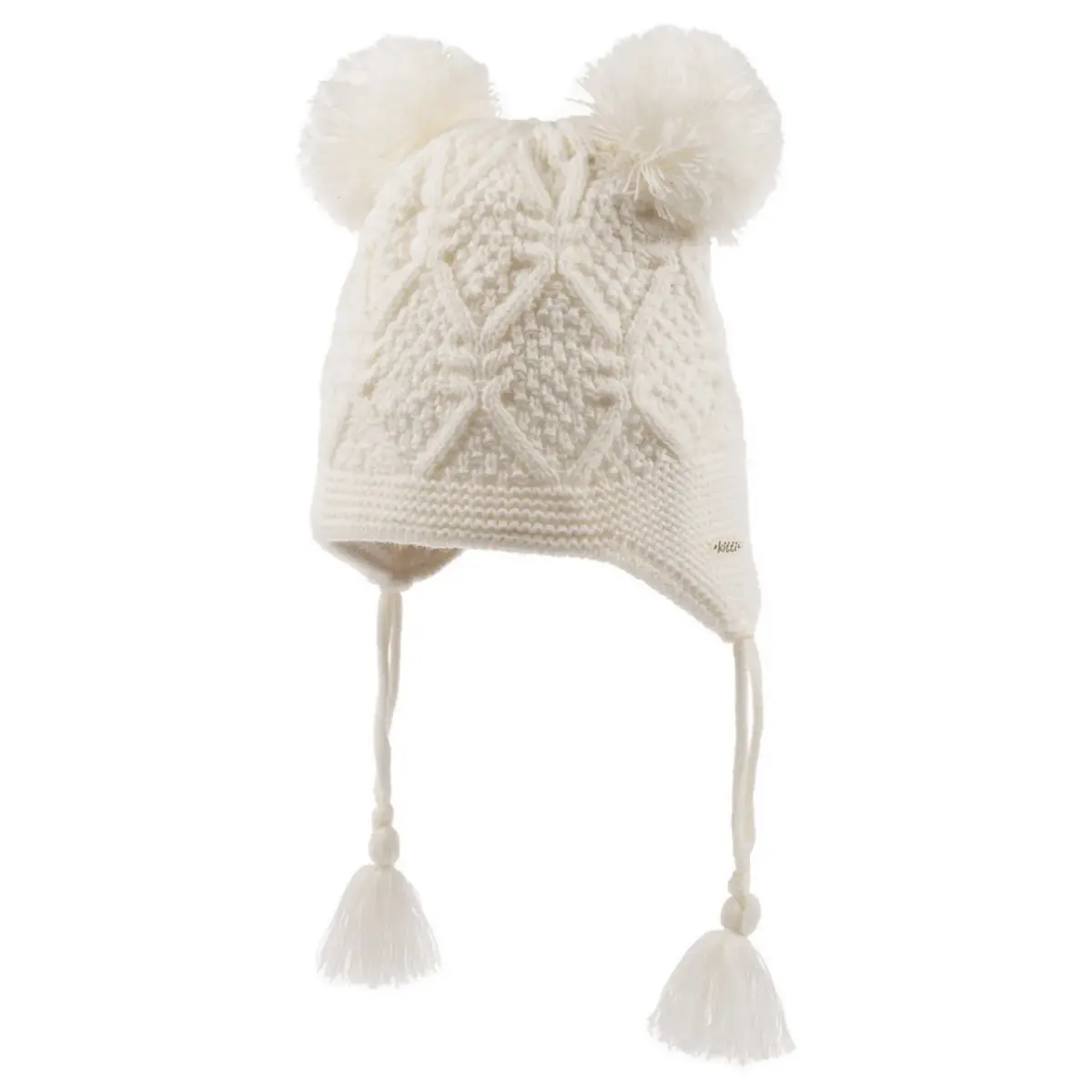 Kitti Bere Kulaklı Krem Kitti Bere Kulaklı Krem