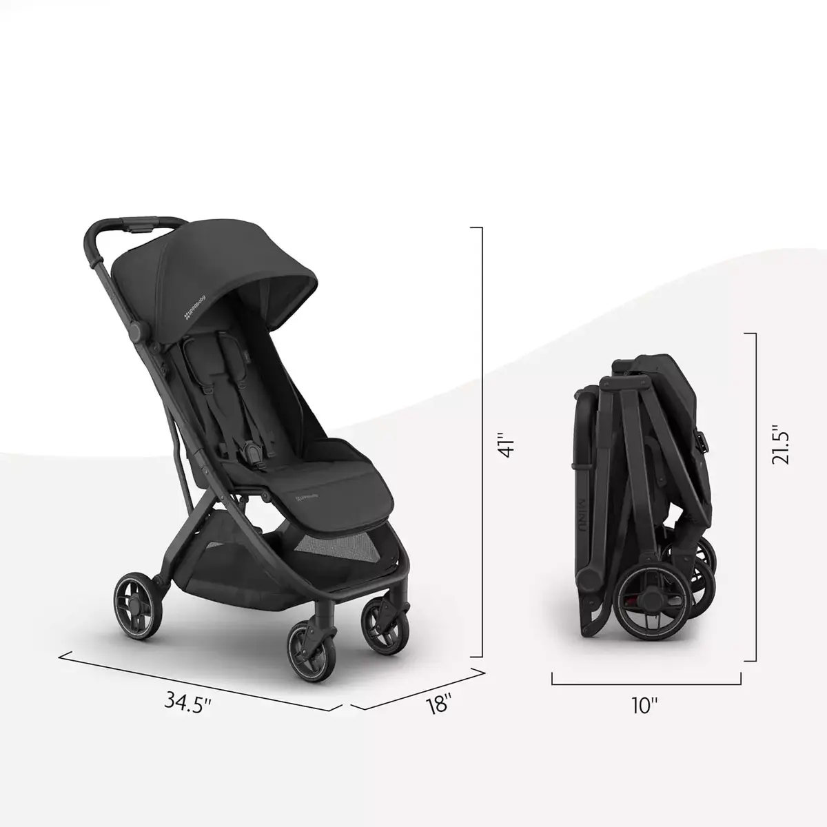 Uppababy Minu V3 Kabin Bebek Arabası Jake