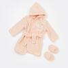 Bibaby Bornoz Takımı Happy Fruits Somon