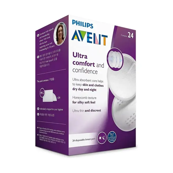 Philips Avent SCF254/24 Tek Kullanımlık Göğüs Pedi 24lü
