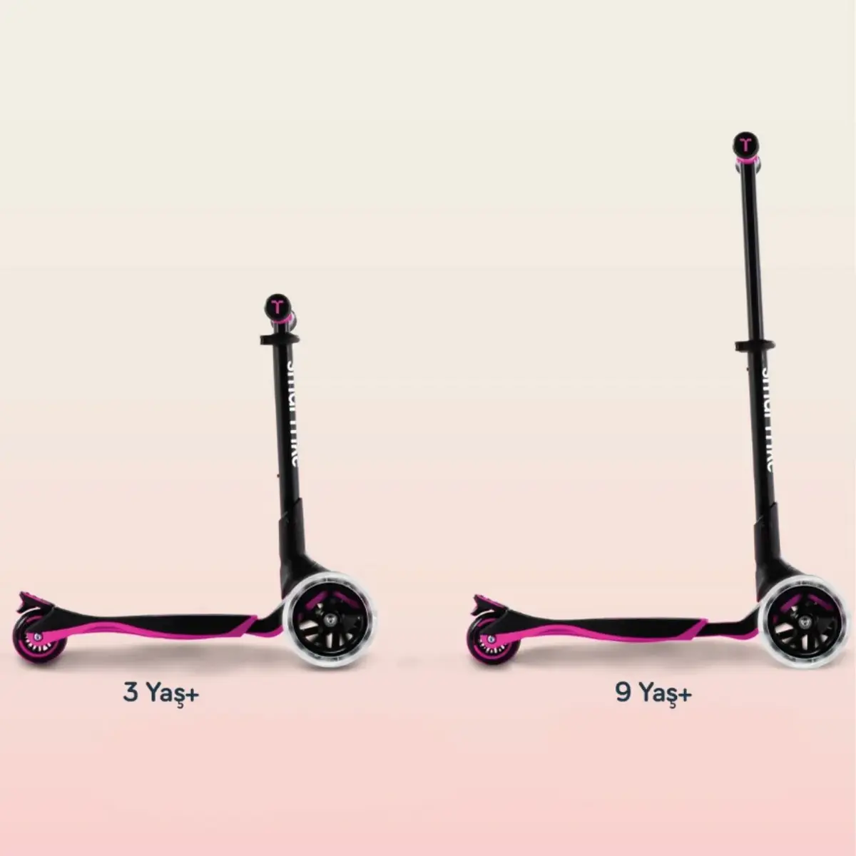 SmarTrike Xtend 3 Aşamalı Büyüyebilen Çocuk Scooterı - Pink