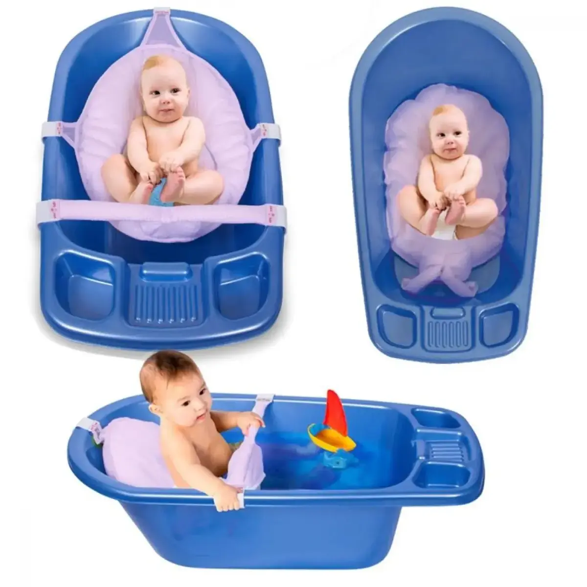 Sevi Bebe Çok Fonksiyonlu Bebek Yıkama File Minderi Pembe