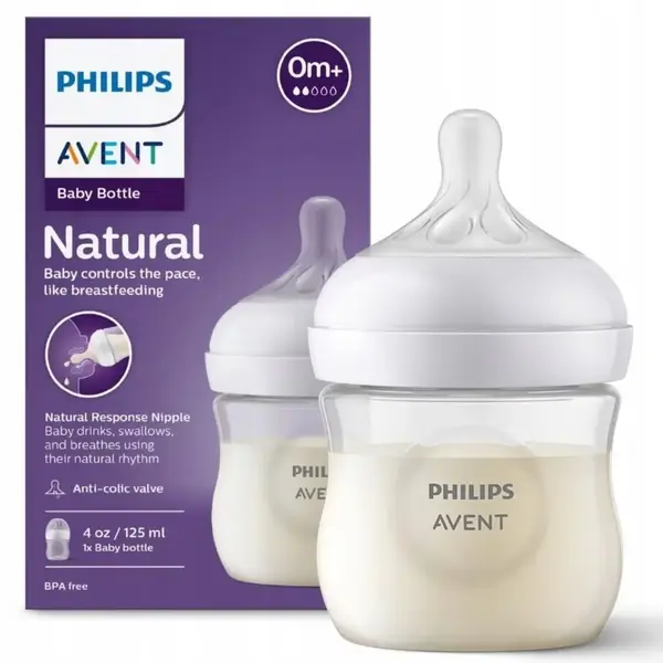 Philips Avent Doğal Tepkili  PP Biberon 125ml 0+ Ay