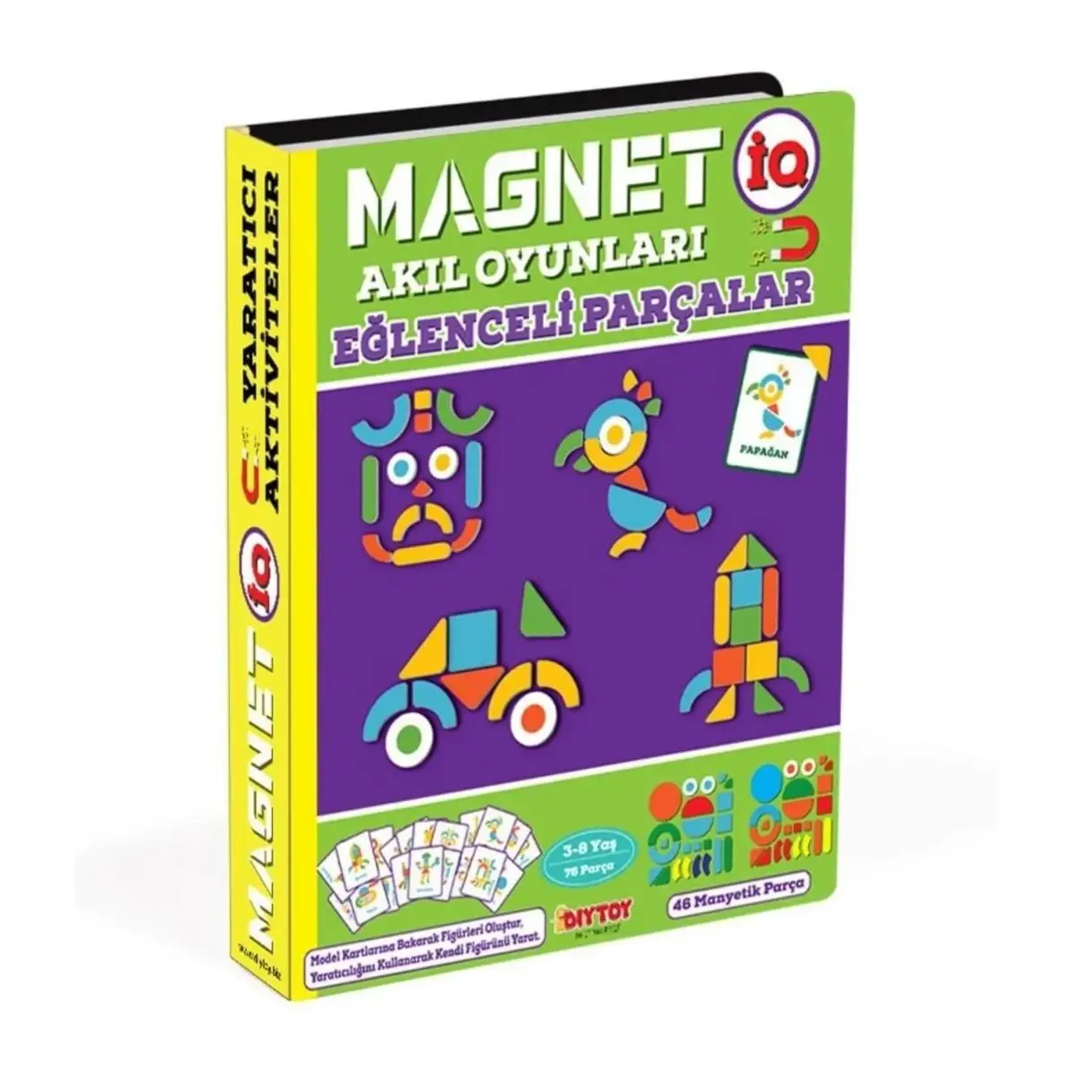 Manyetik IQ Eğlenceli Parçalar