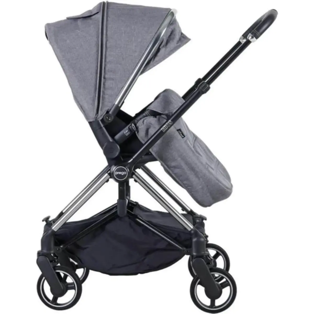Prego 2066 Mios Travel Sistem Bebek Arabası Gri