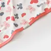Bibaby Organk Zıbın Takımı Battaniyeli Tüllü Wild Flowers Coral