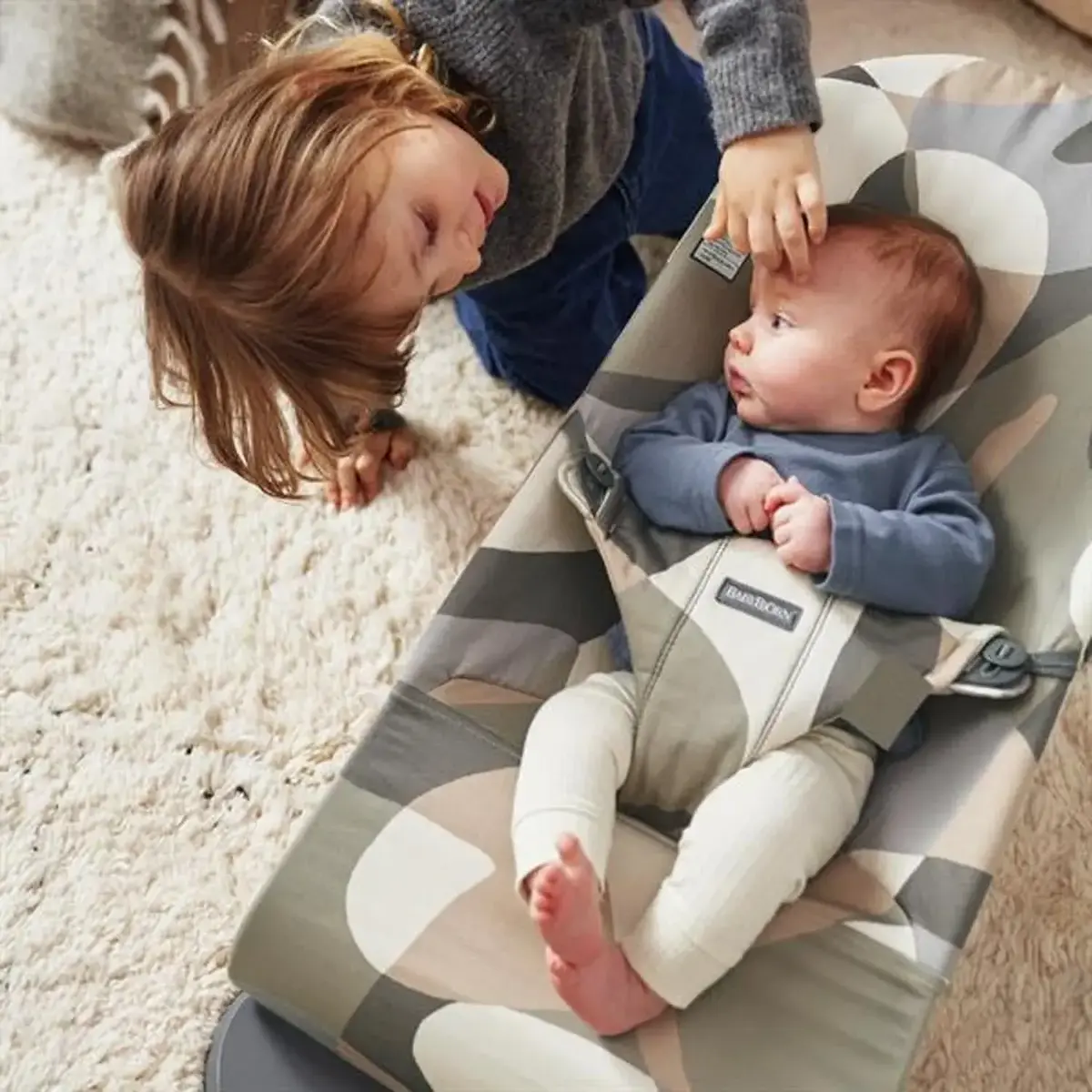 Babybjörn Bliss Ana Kucağı Cotton Khaki Green