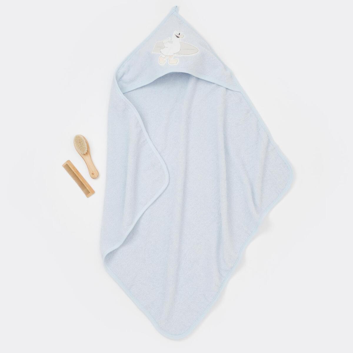 Bibaby Havlu Surfer Duck Mavi