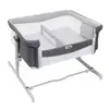 Chicco Next2Me Twin İkiz Anne Yanı Beşik Magnet Grey