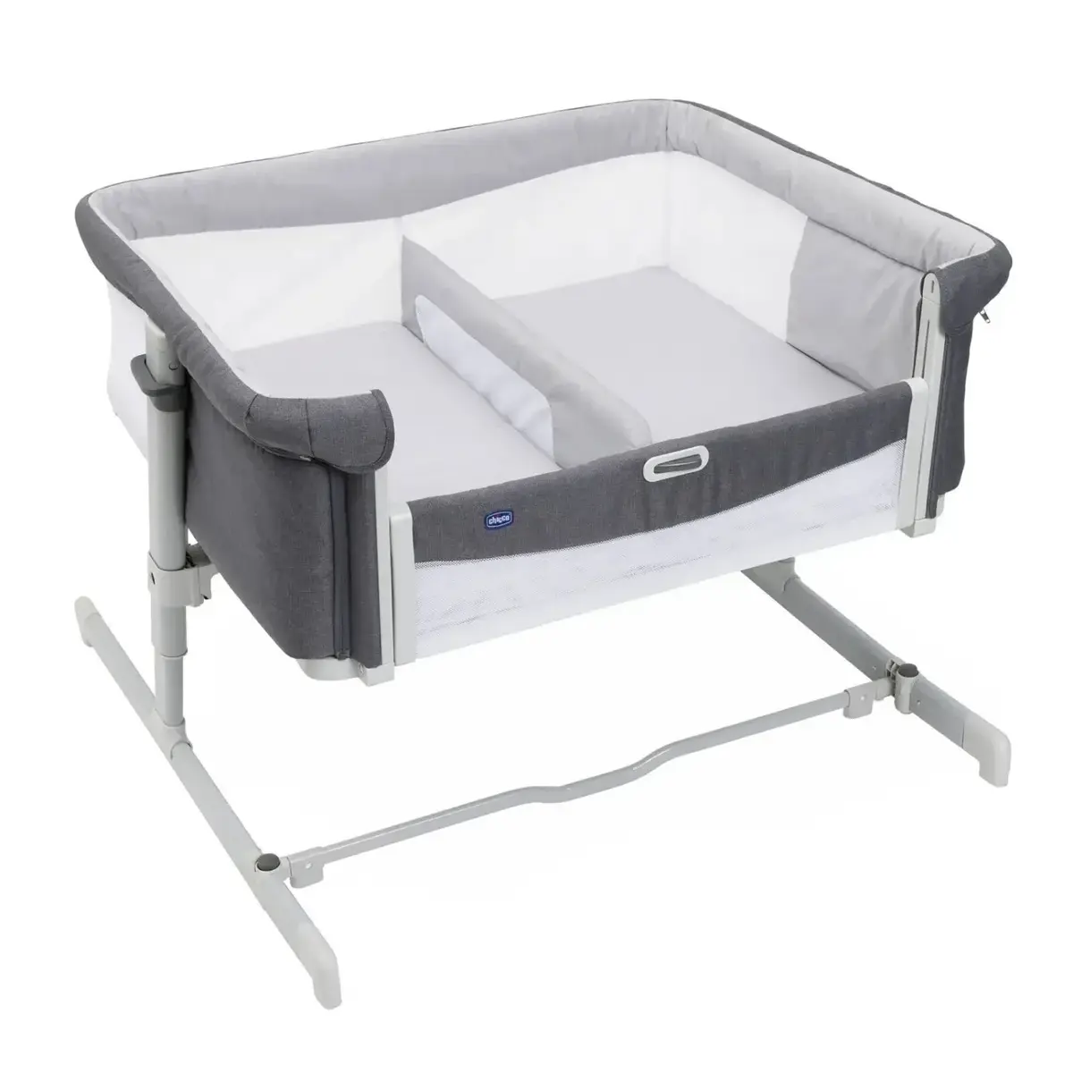 Chicco Next2Me Twin İkiz Anne Yanı Beşik Magnet Grey