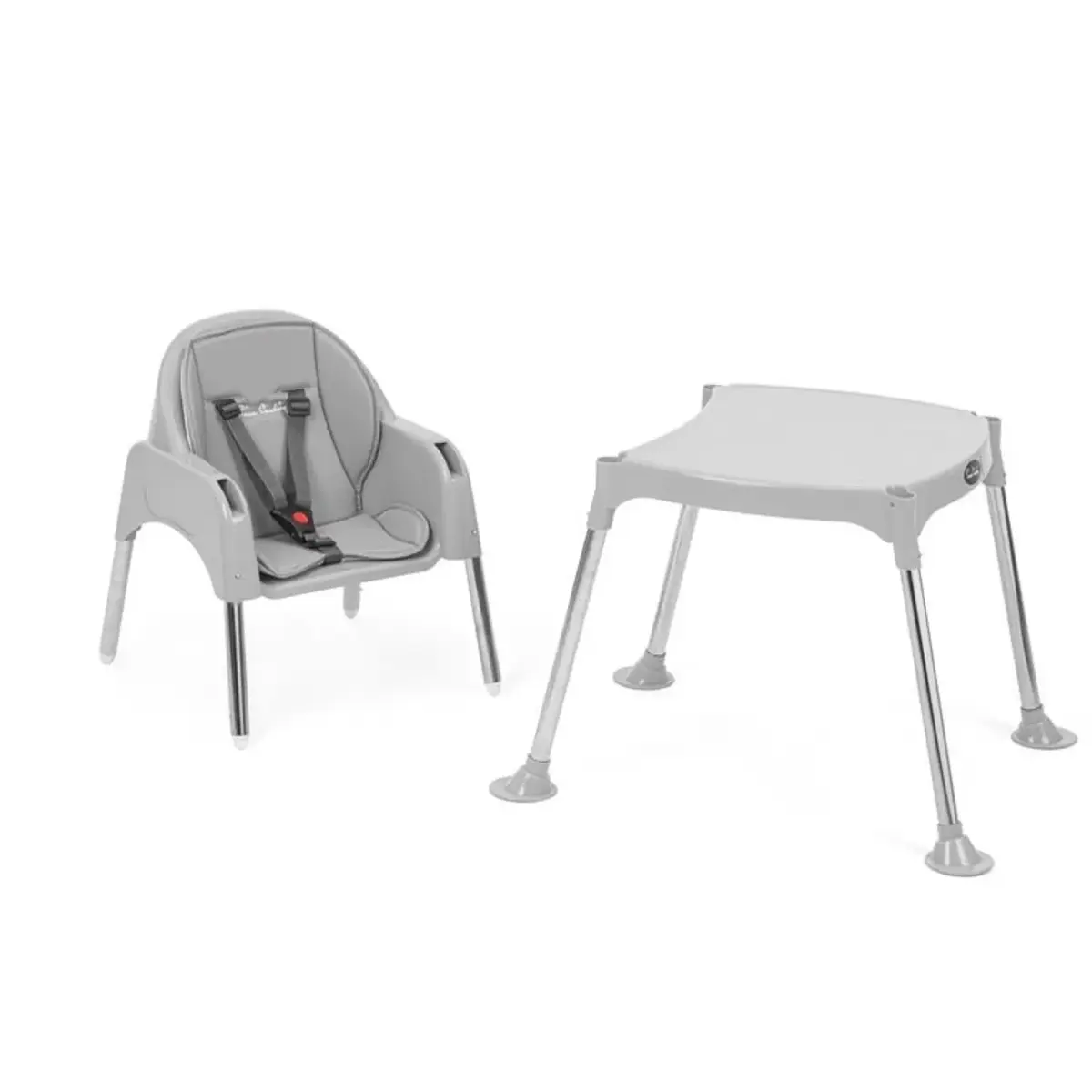 Pierre Cardin Cookie Mama Sandalyesi Silver Gri