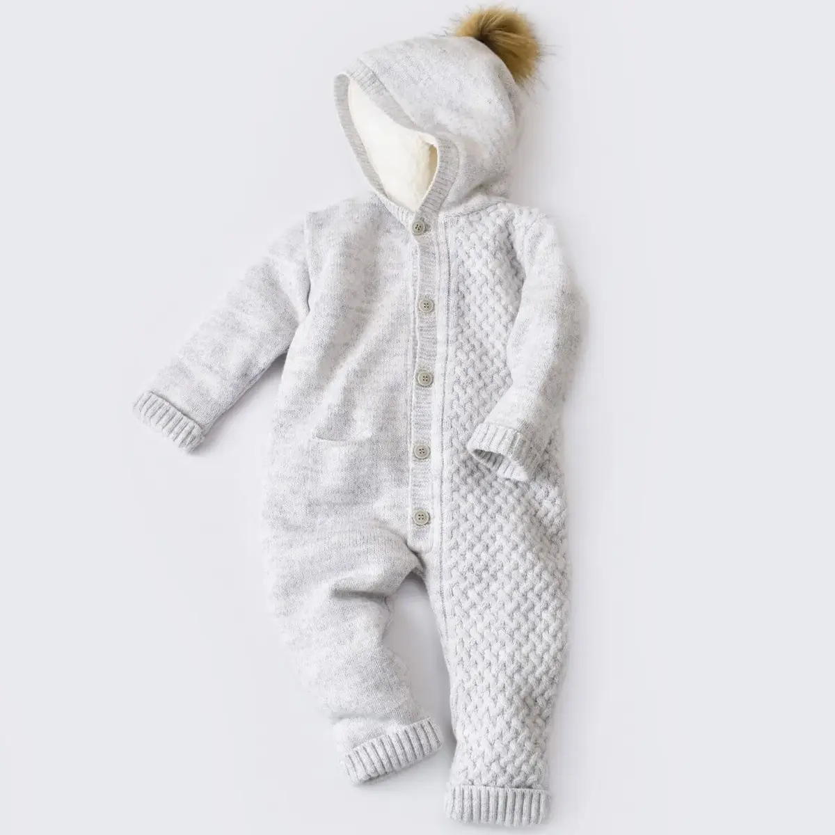 Bibaby Tulum Cepli Welsoftlu Triko Gri