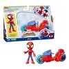 Spider And His Amazing Friends Motorsiklet Ve Figür