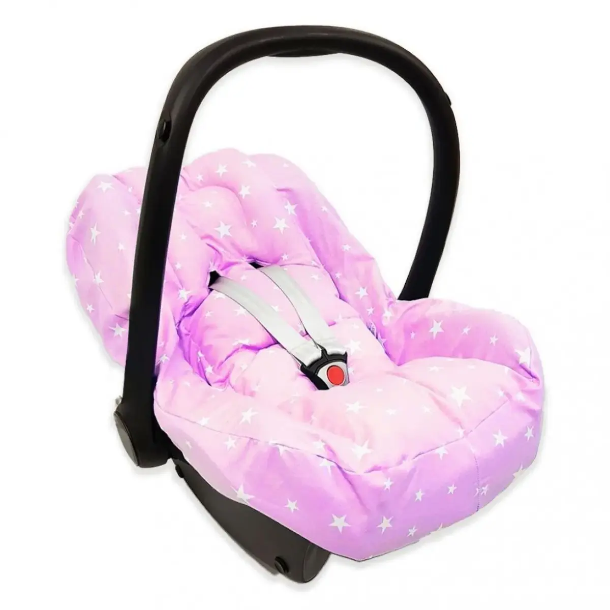 Sevi Bebe Bel Destekli Ana Kucağı Örtüsü Pembe Yıldız Sevi Bebe Bel Destekli Ana Kucağı Örtüsü Pembe Yıldız