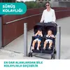 Chicco Ohlala İkiz Bebek Arabası Black Night