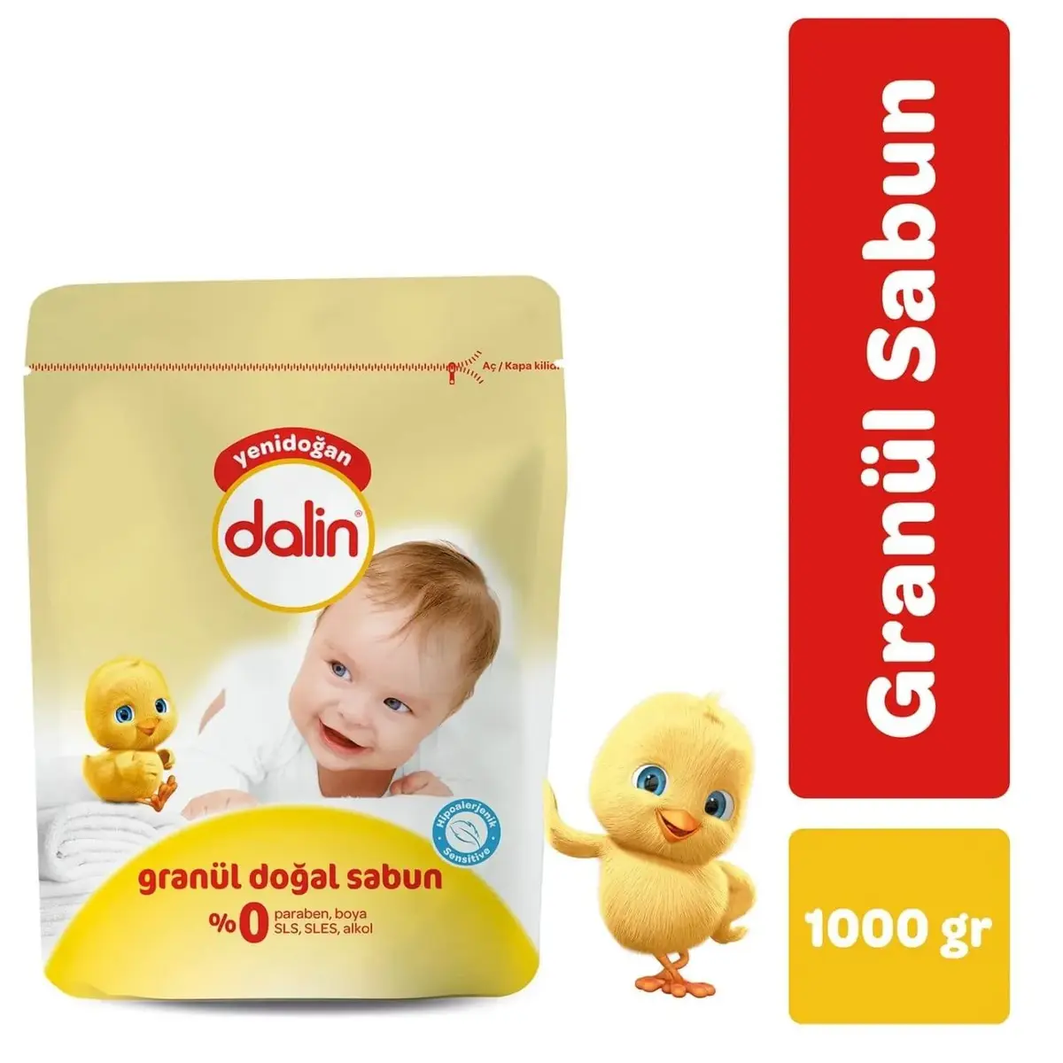 Dalin Granül Sabun 1000 gr Dalin Granül Sabun 1000 gr