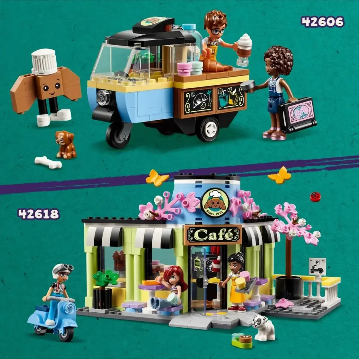 LEGO Friends Heartlake City Kafe’si 42618
