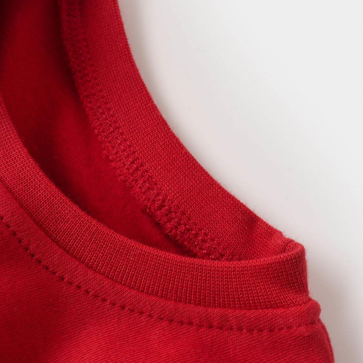 Bibaby Organik Sweatshirt A Little Basic Kırmızı