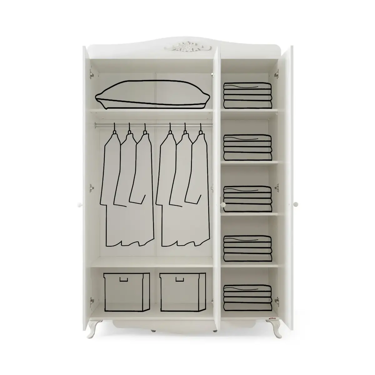 Tiffany Jolie Bebek Odası Takımı