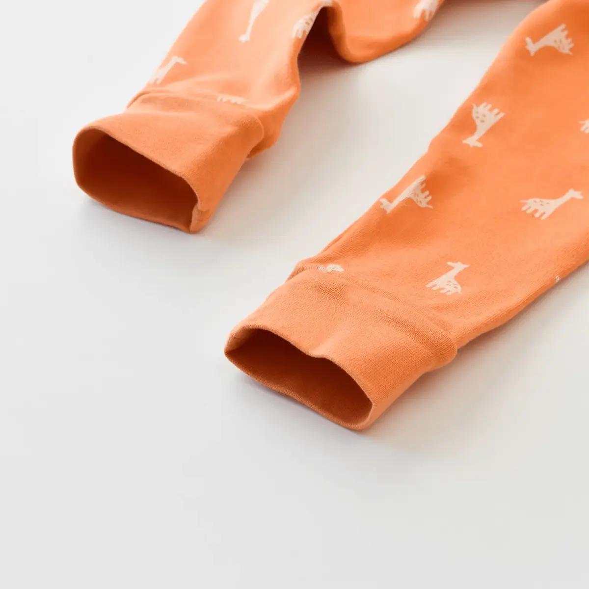 Bibaby Pijama Takımı Happy Graffe Turuncu