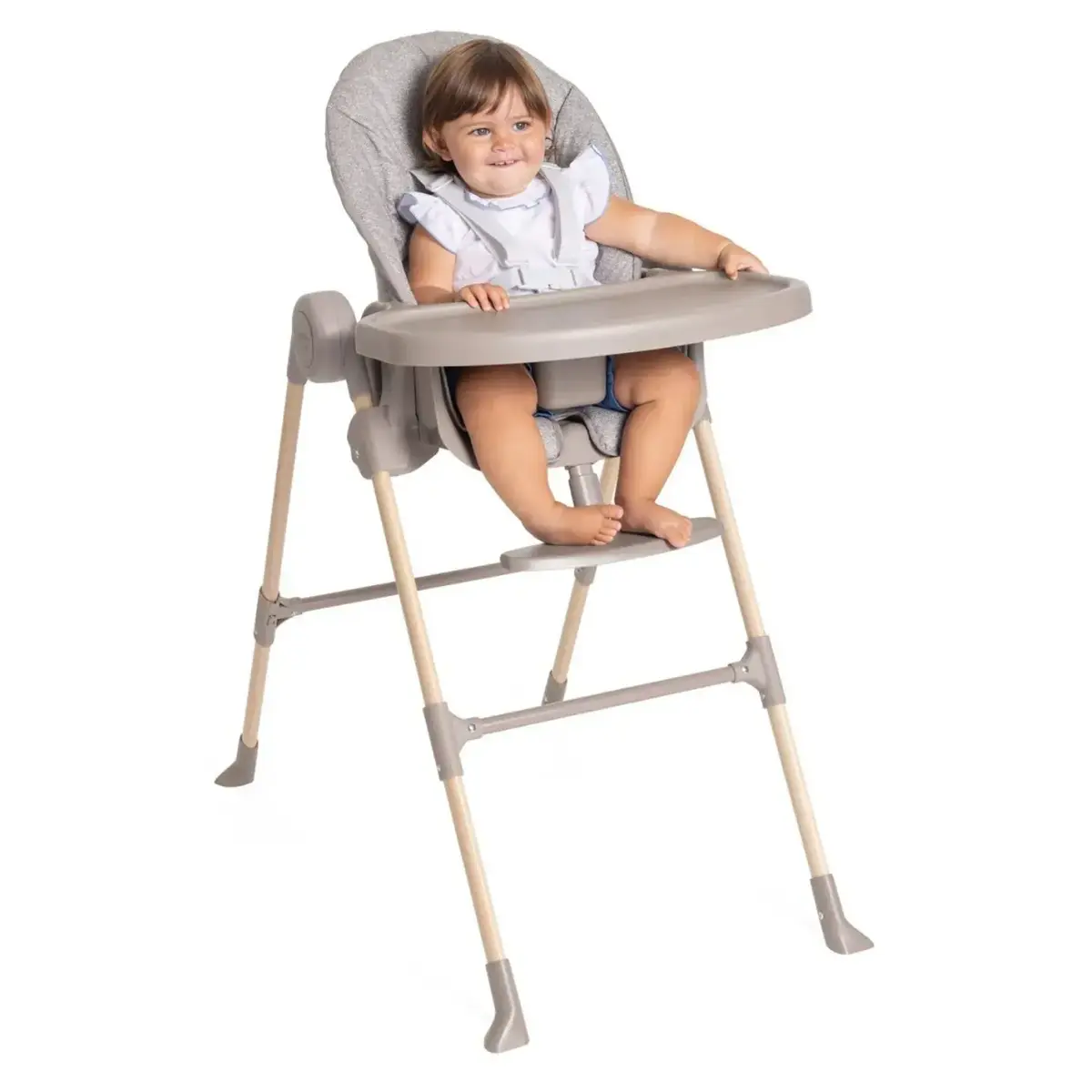 Chicco Polly Essential Fonksiyonel Mama Sandalyesi Ash