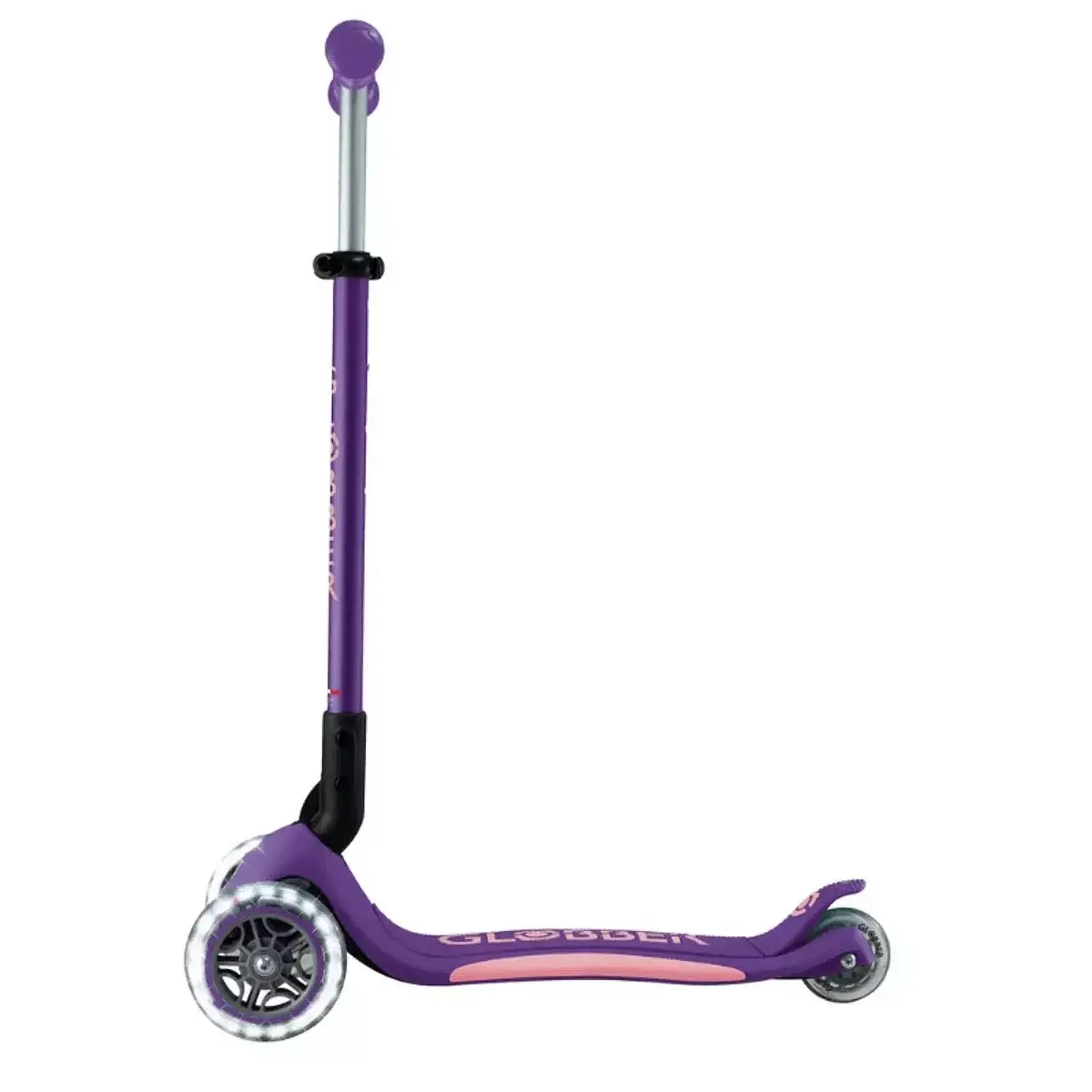 Globber Go Up Deluxe Işıklı Scooter Pastel Pembe