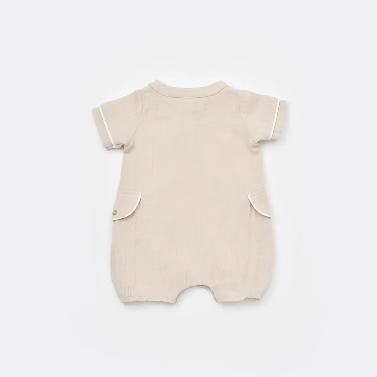 Bibaby Tulum Şortlu Müslin Maestro Bej