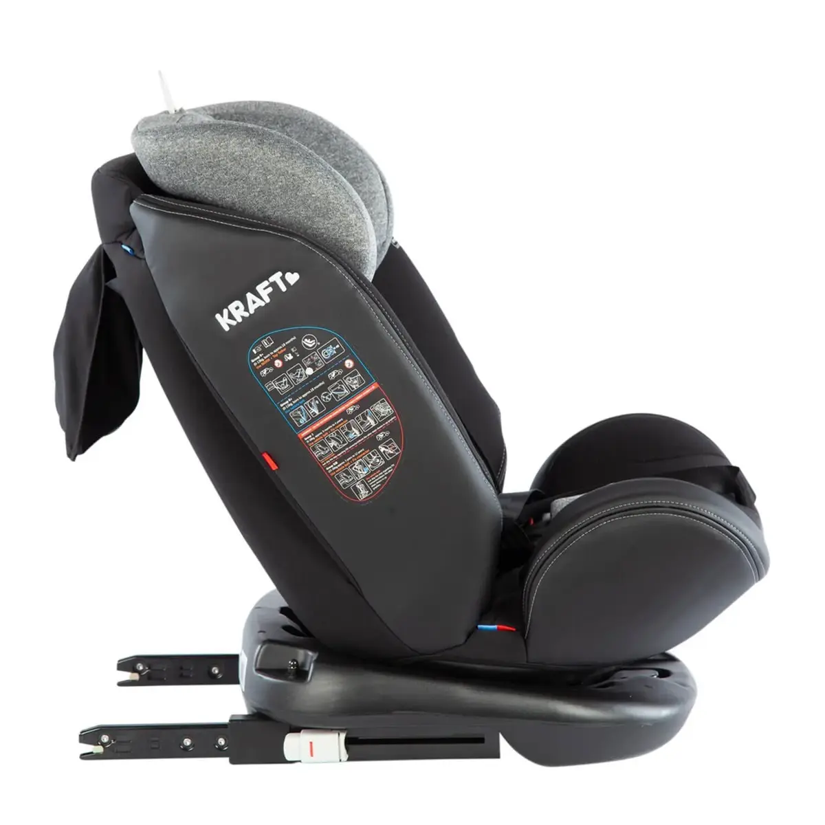 Kraft Spin Signal Oto Koltuğu 0-36 Kg Black