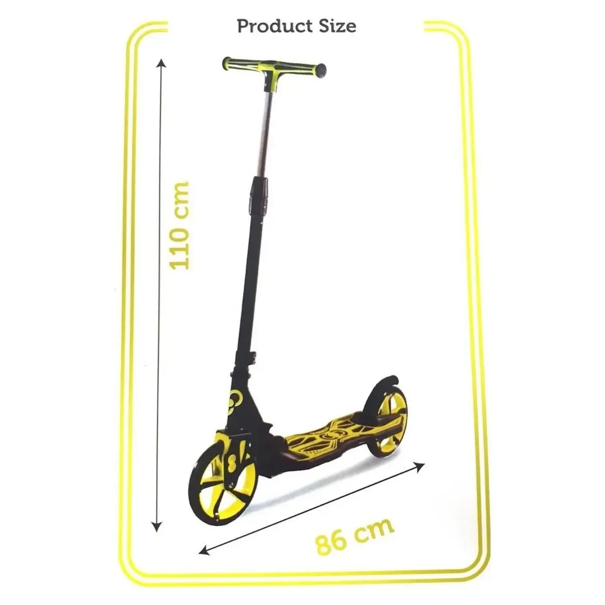 Cool Wheels 2 Tekerlekli Scooter 12+ Neon