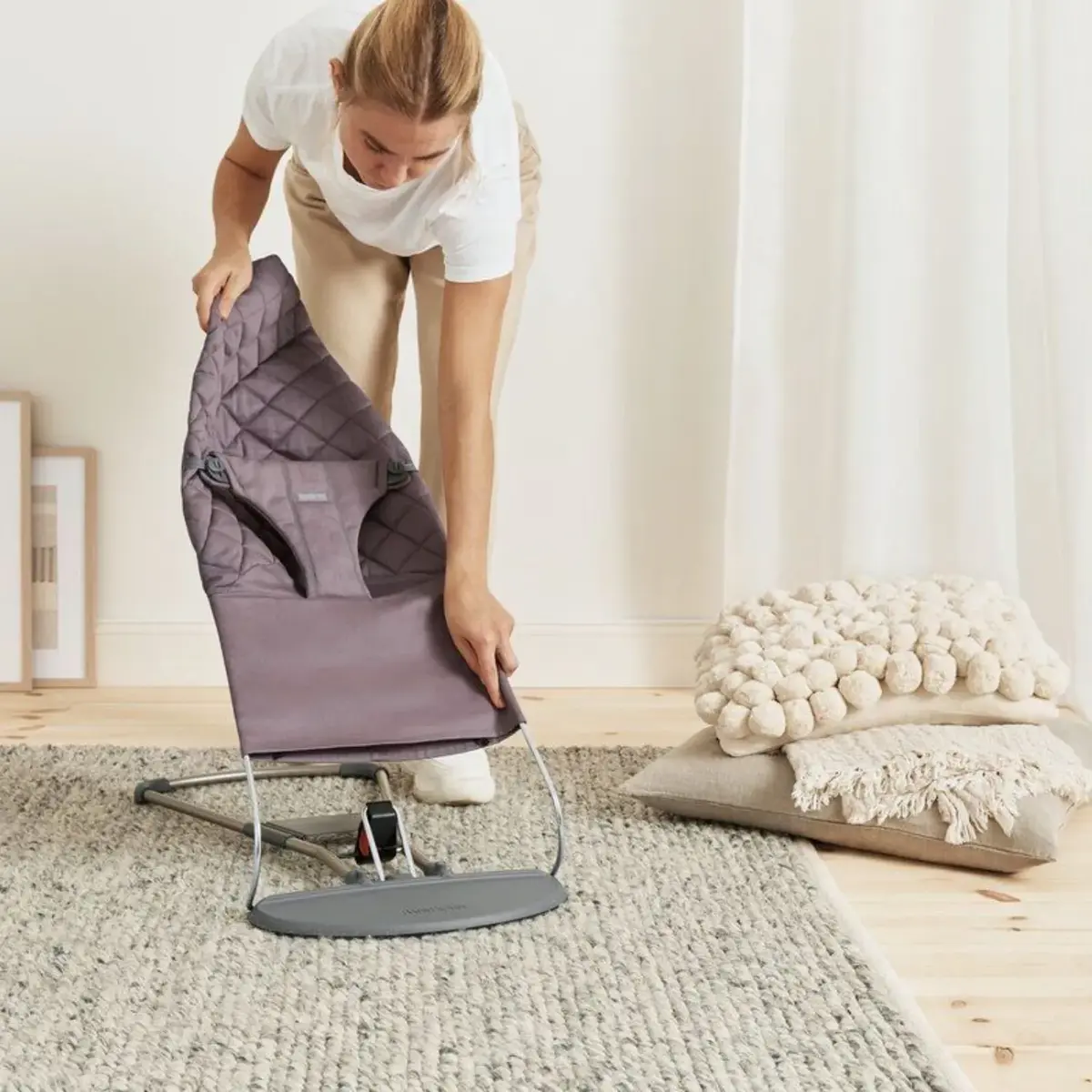Babybjörn Balance Bliss Ana Kucağı Cotton Dark Purple