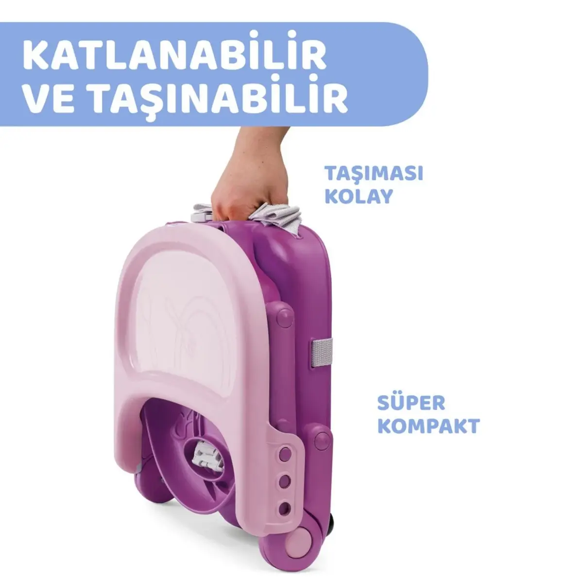 Chicco Pocket Snack Portatif Mama Sandalyesi Violetta