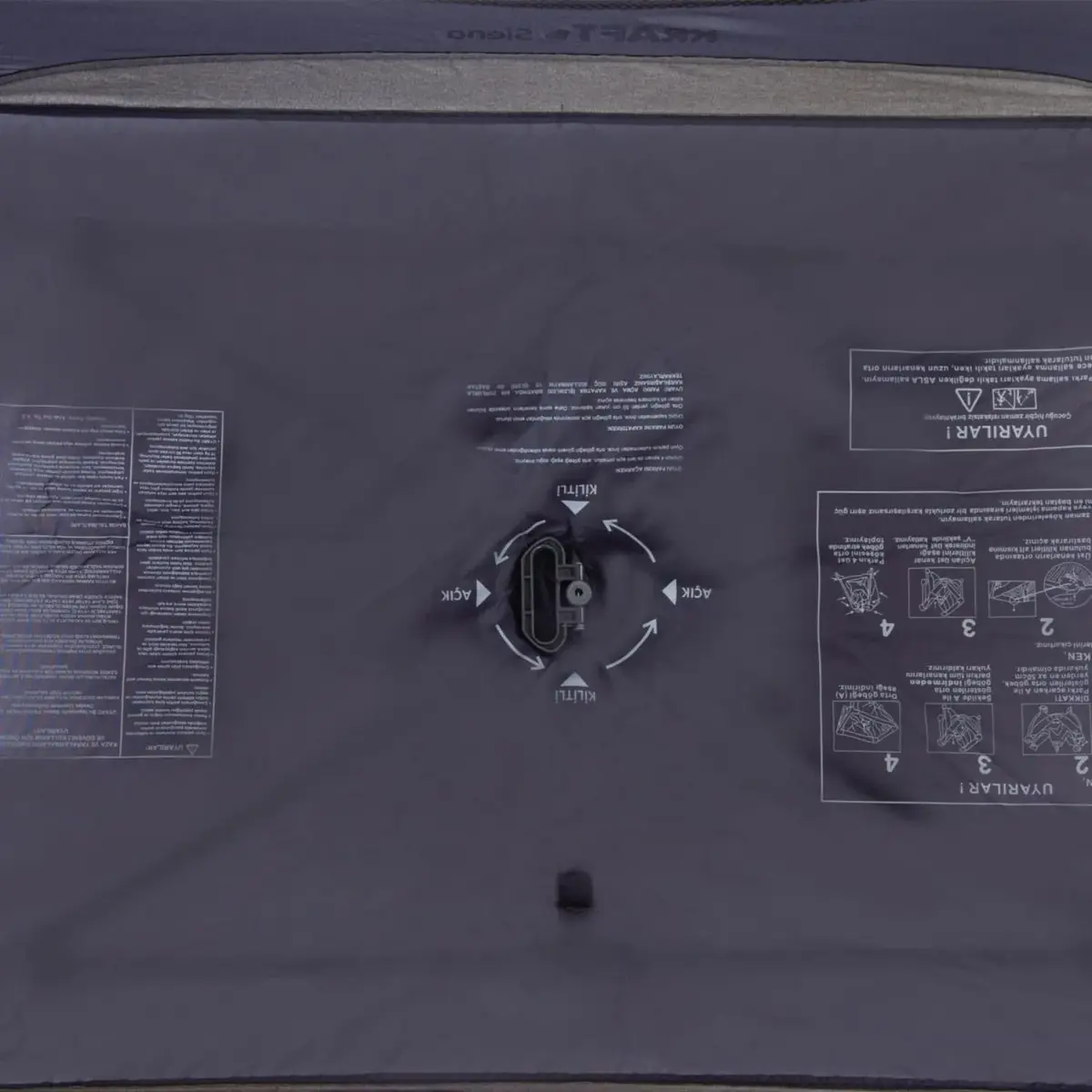 Kraft Siena Oyun Parkı 70x110 cm Dark Grey