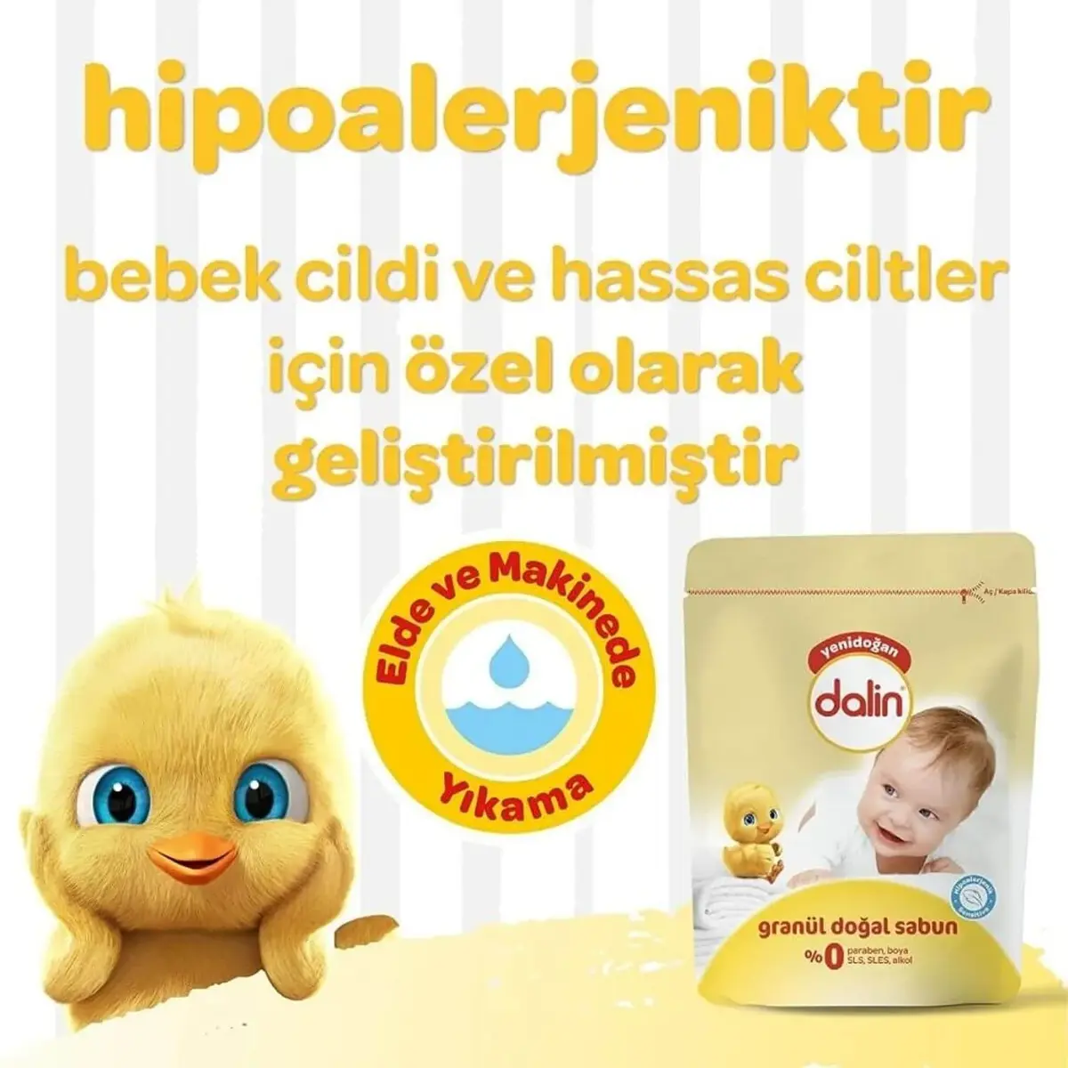 Dalin Granül Sabun Lavanta Kokulu 1000 gr