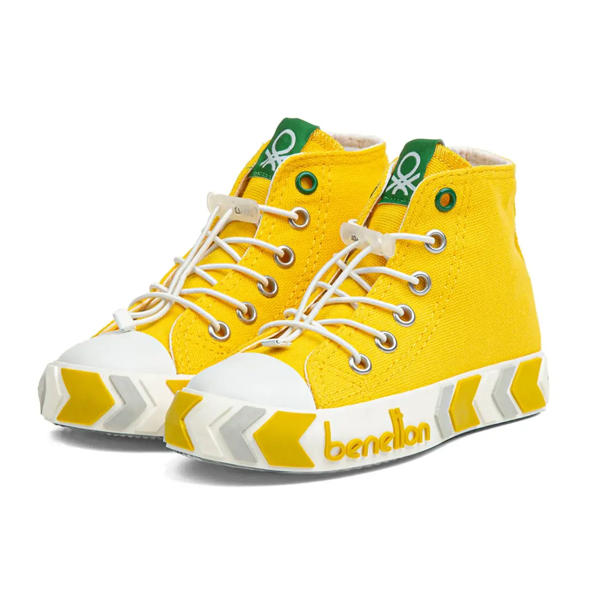 Benetton Ayakkabı Spor Patik Sarı Benetton Ayakkabı Spor Patik Sarı