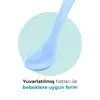 Mamajoo Beslenme Kaşığı&Saklama Kutusu Beyaz/Powder Blue 2li