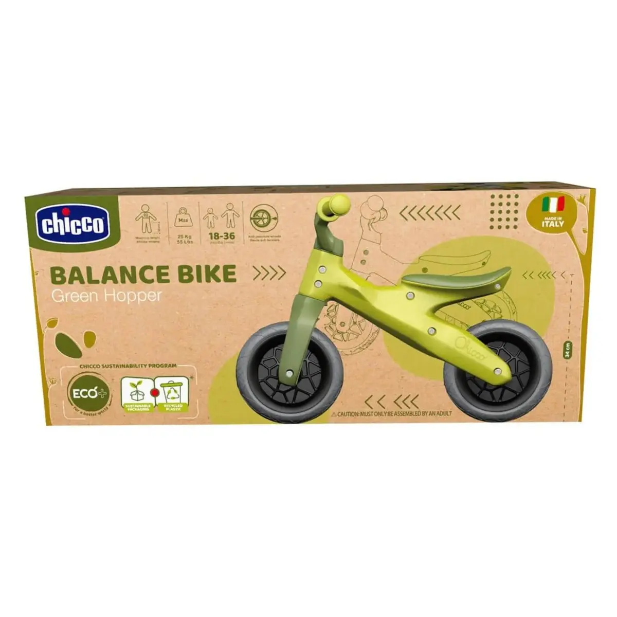 Chicco Eco Denge Bisikleti Yeşil