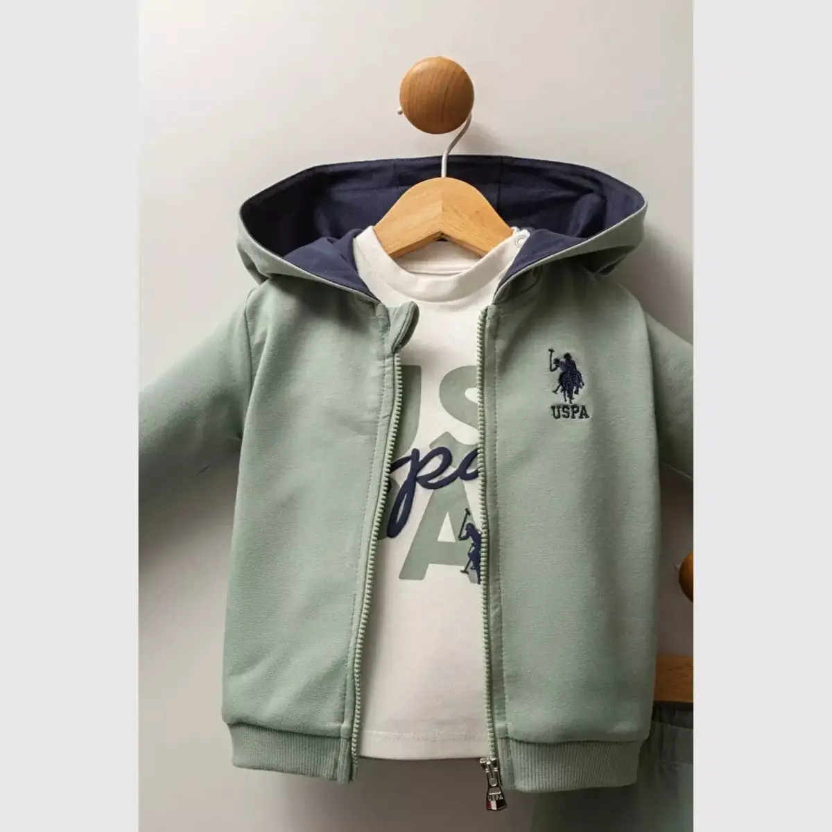 U.S. Polo 3lü Takım Green