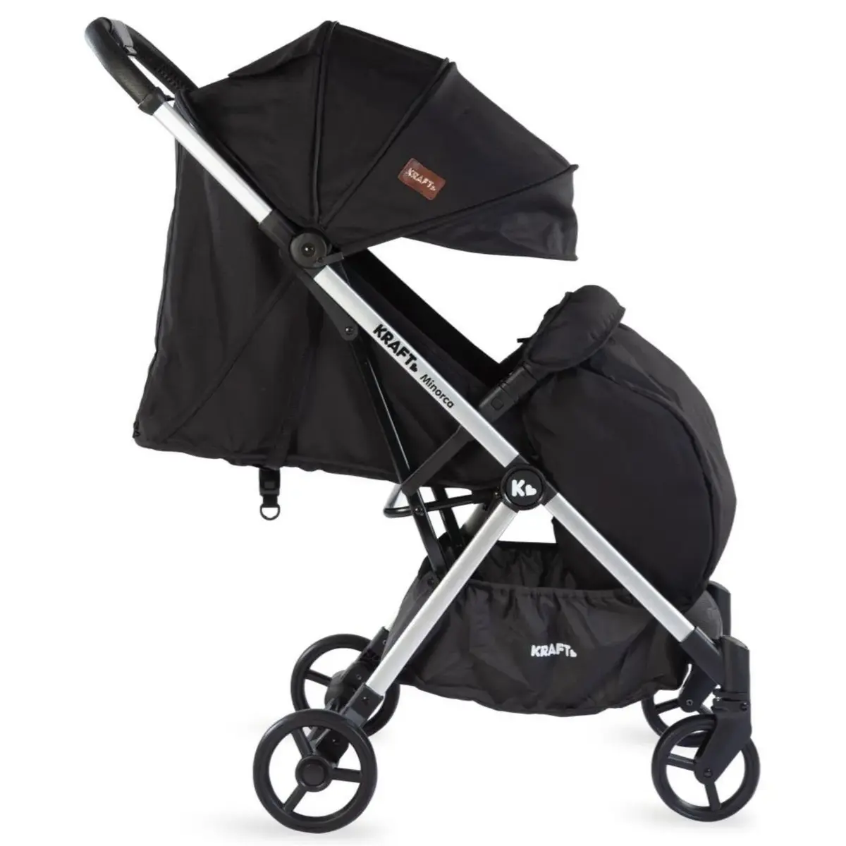 Kraft Minorca Bebek Arabası Black Melange